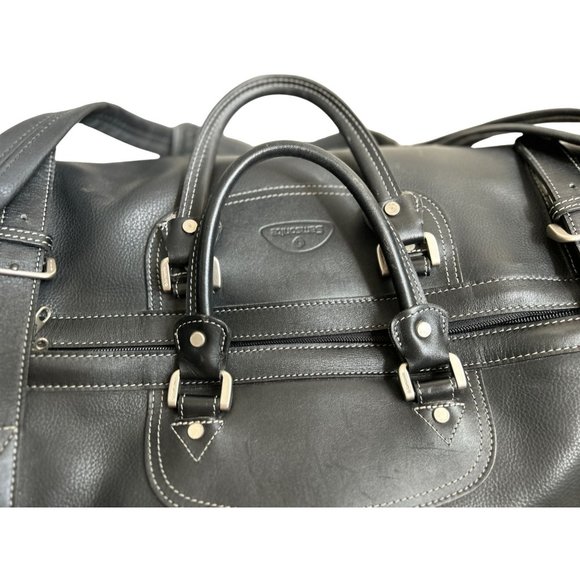 Samsonite Bags Samsonite Large Leather Duffle Bag Weekender